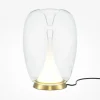 Led Lampen|Tischlampen*Maytoni Tischleuchte Aluminium Glas LED Ø 20 cm 27,2 cm in Gold