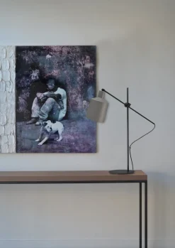 Masterlight Tischleuchte in Anthrazit< Tischlampen|Bürolampen