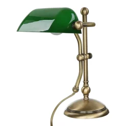 Tischlampen|Bürolampen*Giovanni Battista Tischleuchte in Bronze Hell aus echtem Messing