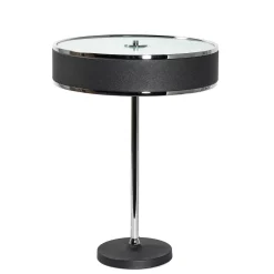 Jupiter Tischleuchte in Graphit Ø35cm H:47cm Lampe LORSAN< Schlafzimmer Lampen|Moderne Lampen