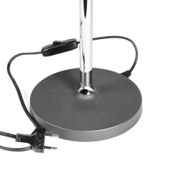 Jupiter Tischleuchte in Graphit Ø35cm H:47cm Lampe LORSAN< Schlafzimmer Lampen|Moderne Lampen