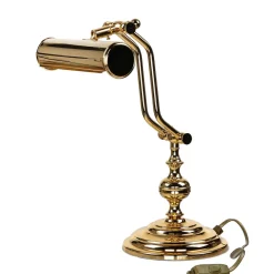 Giovanni Battista Tischleuchte 24K Gold aus Messing Premium< Bürolampen|Lampen Aus Aller Welt