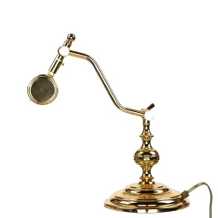 Giovanni Battista Tischleuchte 24K Gold aus Messing Premium< Bürolampen|Lampen Aus Aller Welt