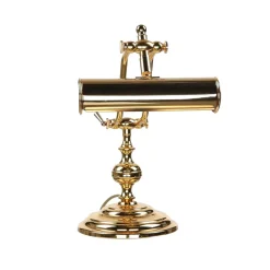 Giovanni Battista Tischleuchte 24K Gold aus Messing Premium< Bürolampen|Lampen Aus Aller Welt