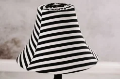 Happy Lamps Tischleuchte LED Katze 51 cm Schwarz Weiß flauschig<Kinder Wohnzimmerlampen|Kinderzimmerlampen