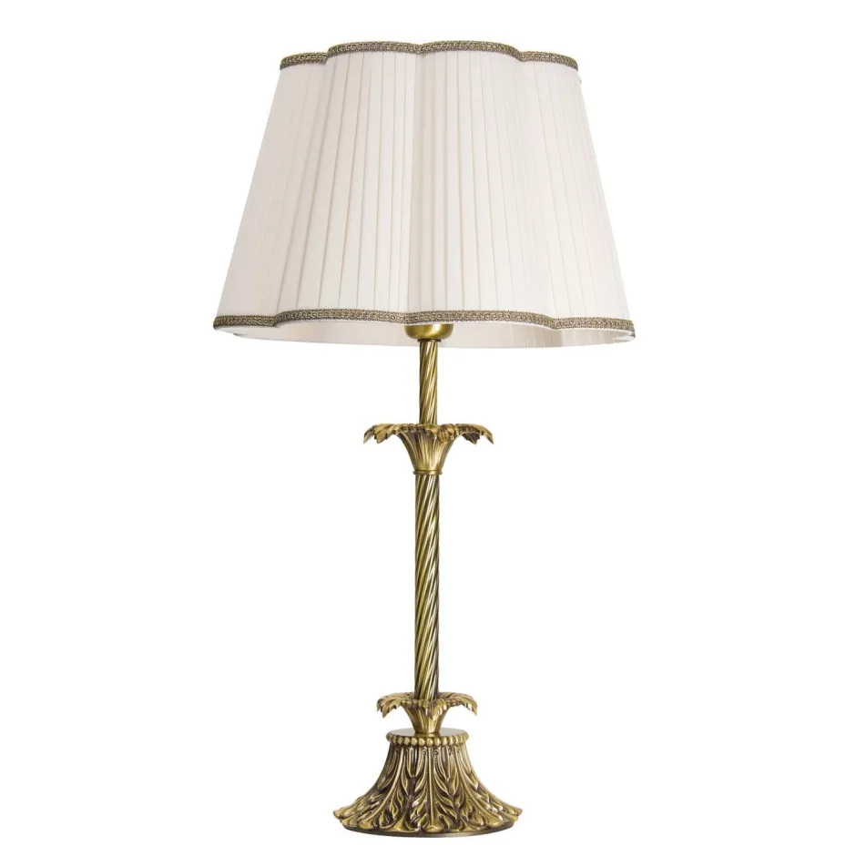 Giovanni Battista Tischleuchte Luigi Xv Weiß< Nachttischlampen|Metall Lampen