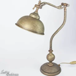 Tischlampen|Bürolampen*Giovanni Battista Tischleuchte Maritim Bronze Antik
