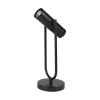 Searchlight Tischleuchte Metall 45 cm GU10 Schwarz verstellbar< Wandleuchten|Wohnzimmerlampen