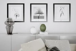 By Rydéns Tischleuchte Rauchglas Metall 40,6 cm E27 Kabelschalter< Wohnzimmerlampen|Metall Lampen