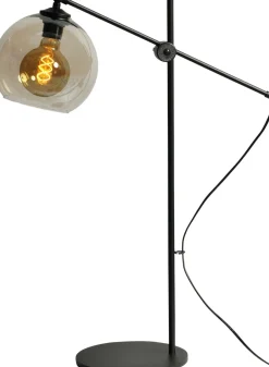 Masterlight Tischleuchte Schwarz 71 cm verstellbar E27 Schreibtisch< Tischlampen|Kugellampen