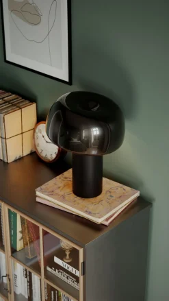 By Rydéns Tischleuchte Schwarz Metall H: 41 cm Kabelschalter kippbar< Wohnzimmerlampen|Schlafzimmer Lampen