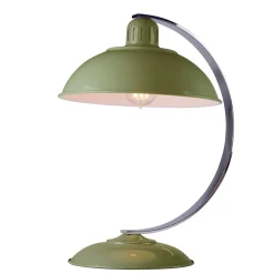 Tischlampen*Elstead Tischleuchte SECRETER Grün H:46cm Bauhaus Lampe