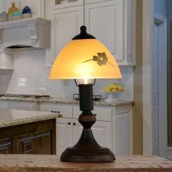 ALDEX Tischleuchte Shabby Landhaus Innenleuchte Glas< Glaslampen|Rustikale Lampen