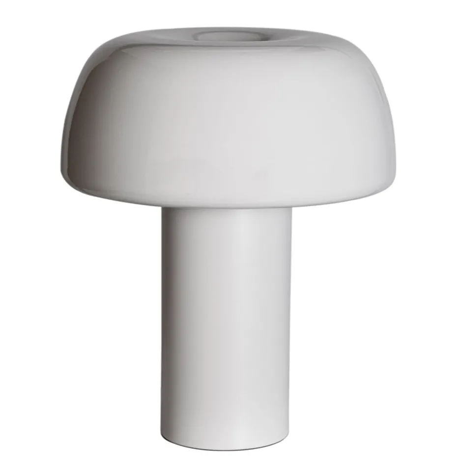 Wohnzimmerlampen|Schlafzimmer Lampen*By Rydéns Tischleuchte Weiß H: 41 cm kippbar Metall Kabelschalter E27