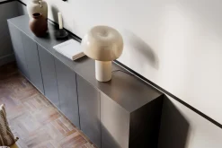 Wohnzimmerlampen|Schlafzimmer Lampen*By Rydéns Tischleuchte Weiß H: 41 cm kippbar Metall Kabelschalter E27