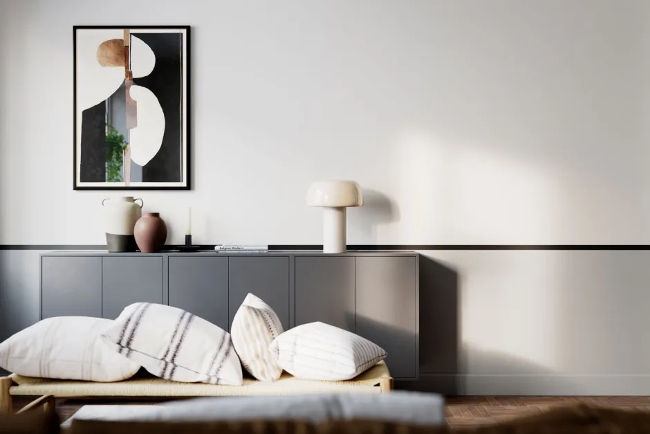 Wohnzimmerlampen|Schlafzimmer Lampen*By Rydéns Tischleuchte Weiß H: 41 cm kippbar Metall Kabelschalter E27