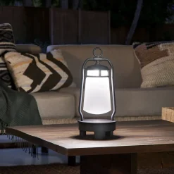 Elstead Tragbare LED Außenleuchte Smart Home mit Lautsprecher< Rustikale Außenleuchten|Maritime Lampen