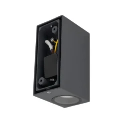 TK Lighting Up Down Außenlampe Wand IP44 Metall Grau H:15,1 cm GU10< Metall Lampen|Feuchtraumleuchten