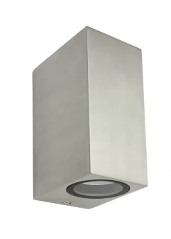 SU-MA Up Down Außenlampe Wand IP44 H:15cm 2x GU10< Metall Lampen|Feuchtraumleuchten