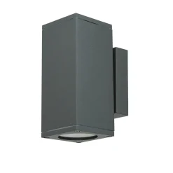 SU-MA Up Down Außenleuchte Anthrazit Aluminium IP54< Metall Lampen|Feuchtraumleuchten