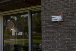 Metall Lampen|Außenwandleuchten*Eco-Light Up Down Außenleuchte Metall in Zink 25 cm IP54 GU10