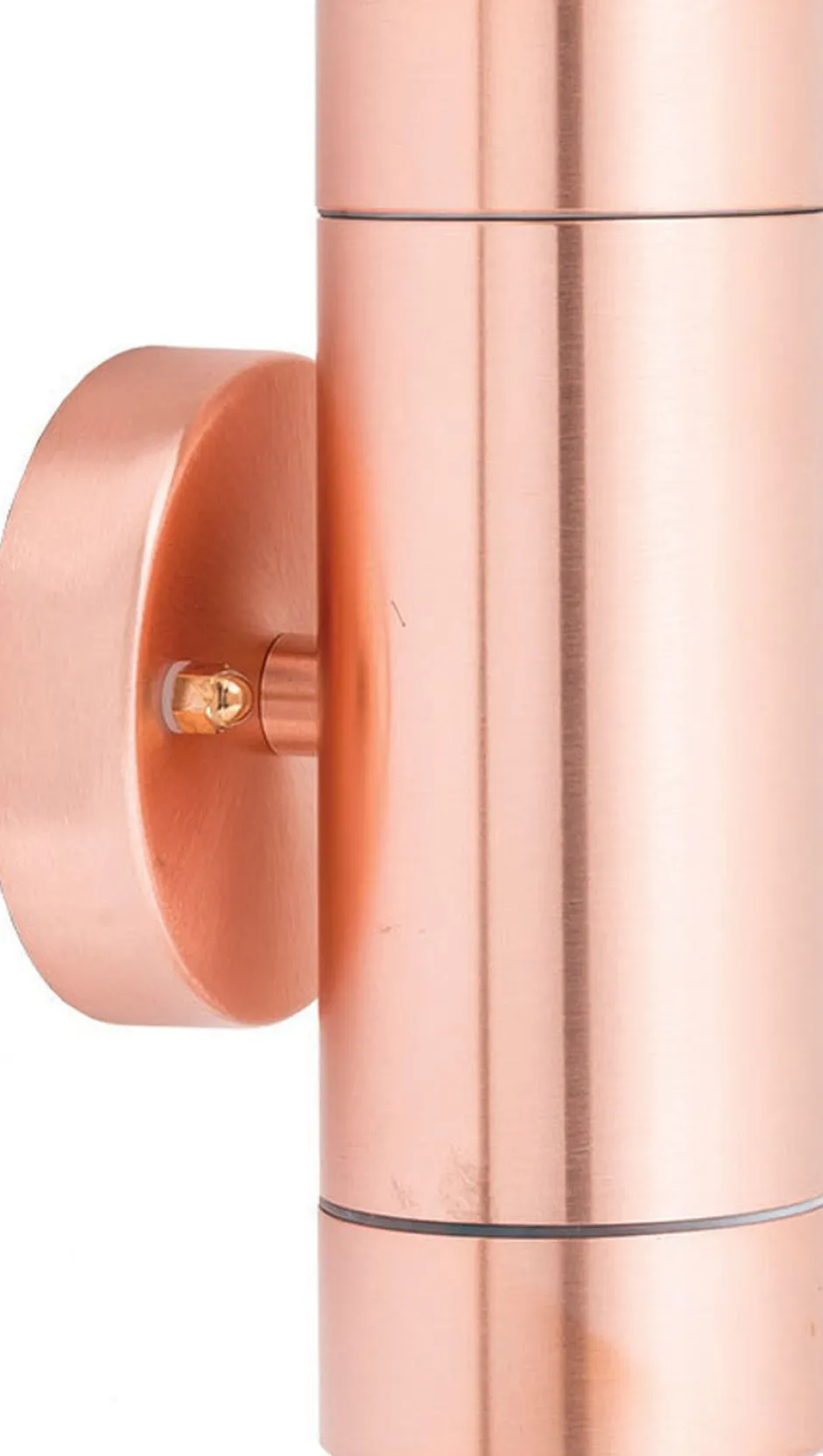 Lido Up Down Lampe Messing außen IP54 GU10 in Kupfer< Außenleuchten Messing|Außenwandleuchten