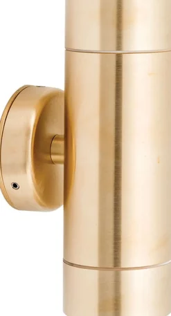 Lido Up Down Lampe Messing IP54 wetterfest GU10 Fassade< Metall Lampen|Messinglampen