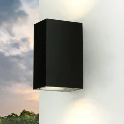 Easylight Up Down Leuchte Außen Wandlampe Strahler Schwarz Antik AALBORG Außenwandleuchte< Moderne Lampen|Fassadenstrahler