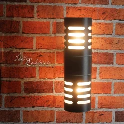 Nowodvorski Up Down Strahler anthrazit Wandleuchte MEKONG 2x E27< Außenwandleuchten|Fassadenstrahler