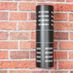 Nowodvorski Up Down Strahler anthrazit Wandleuchte MEKONG 2x E27< Außenwandleuchten|Fassadenstrahler