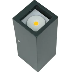 Harms Import Up Down Wandleuchte Anthrazit LED 3000K IP44< Metall Lampen|Moderne Lampen