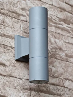 Nowodvorski Up&Downstrahler Aussenleuchte in grau< Außenwandleuchten|Moderne Lampen