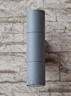 Nowodvorski Up&Downstrahler Aussenleuchte in grau< Außenwandleuchten|Moderne Lampen