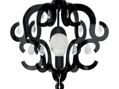 Wandleuchten|Flurlampen*Nowodvorski Verspielte Wandleuchte in schwarz