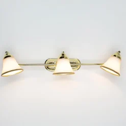 Easylight Verstellbare Badezimmerleuchte Wand in Gold GRANDO< Glaslampen|Jugendstil Lampen