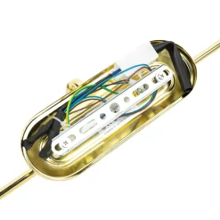 Easylight Verstellbare Badezimmerleuchte Wand in Gold GRANDO< Glaslampen|Jugendstil Lampen