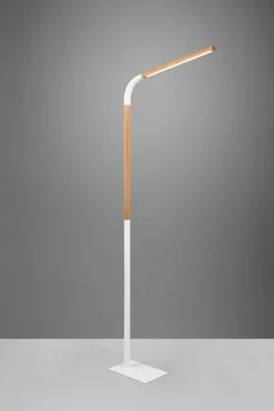 Trio Reality Verstellbare LED Stehlampe dimmbar Metall Weiß 1400 lm< Wohnzimmerlampen|Metall Lampen
