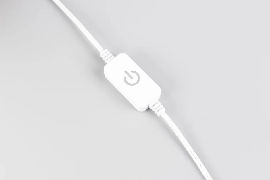 Trio Reality Verstellbare LED Tischlampe dimmbar Metall Weiß 7 W< Wohnzimmerlampen|Metall Lampen