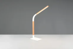 Trio Reality Verstellbare LED Tischlampe dimmbar Metall Weiß 7 W< Wohnzimmerlampen|Metall Lampen