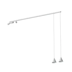 Nowodvorski Verstellbare Pendelleuchte Metall Weiß GU10 160 cm lang< Hängelampen|Bürolampen