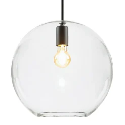 Hängelampen|Esszimmer Lampen*Easylight Verstellbare Pendelleuchte Glas Ø 36 cm E27 DARON