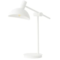 Sigma Verstellbare Schreibtischleuchte Weiß Metall 45 cm E14< Tischlampen|Bürolampen