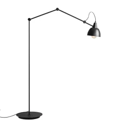 Wandleuchten|Stehlampen*ALDEX Verstellbare Stehleuchte Schwarz Gold E27 233 cm groß