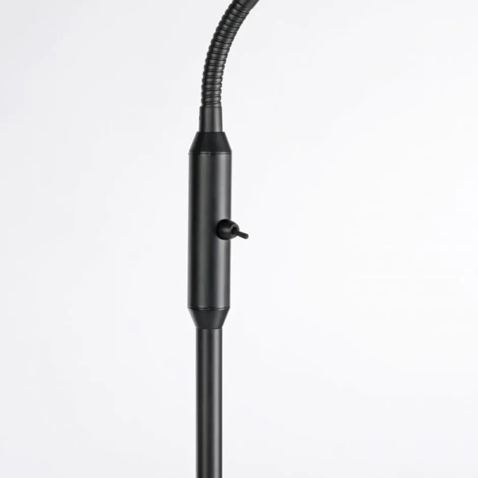 Wohnzimmerlampen|Metall Lampen*Just Light Verstellbare Stehleuchte Glasschirm blendarm inkl E14