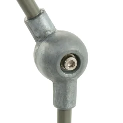 Tischlampen|Bürolampen*Steinhauer Verstellbare Tischleuchte Metall in Grün Silber 68 cm