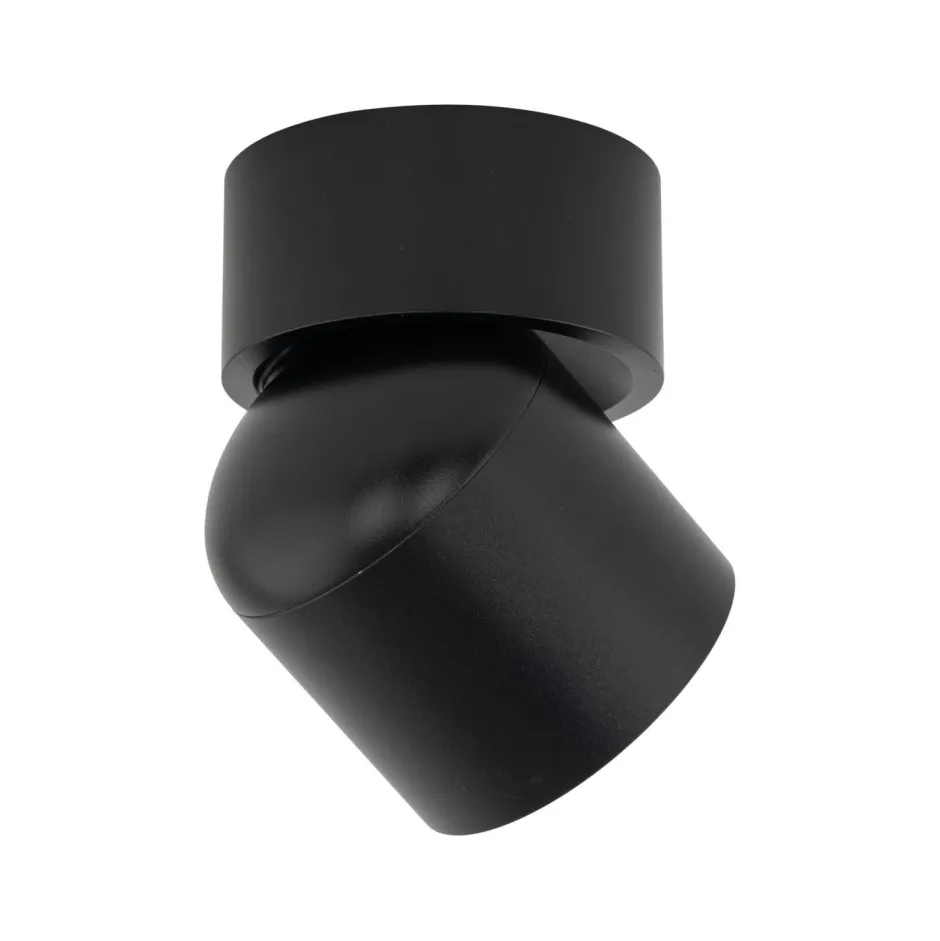 Metall Lampen|Feuchtraumleuchten*TK Lighting Verstellbarer Deckenstrahler Schwarz Metall GU10 IP65