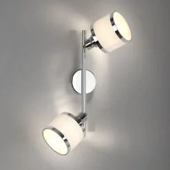 Just Light Verstellbarer Deckenstrahler Chrom Metall E14 blendarm< Flurlampen|Bürolampen