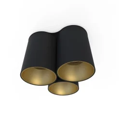 Nowodvorski Vielseitiger Aufbauspot 3x GU10 H:13cm klein Schwarz< Spots|Küchenlampen