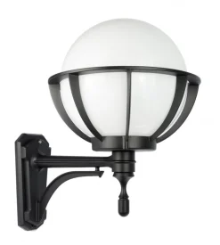 SU-MA Vintage Außenleuchte NINETTE Kugelschirm E27 IP43< Metall Lampen|Vintage Lampen