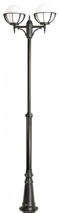 Industrie Lampen|Kugellampen*SU-MA Vintage Kandelaber NINETTE Schwarz 185-285 cm 3x